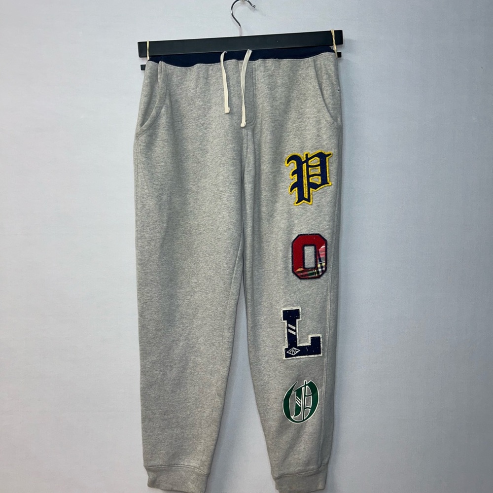 Polo Ralph Lauren Gray Joggers — Boys Large